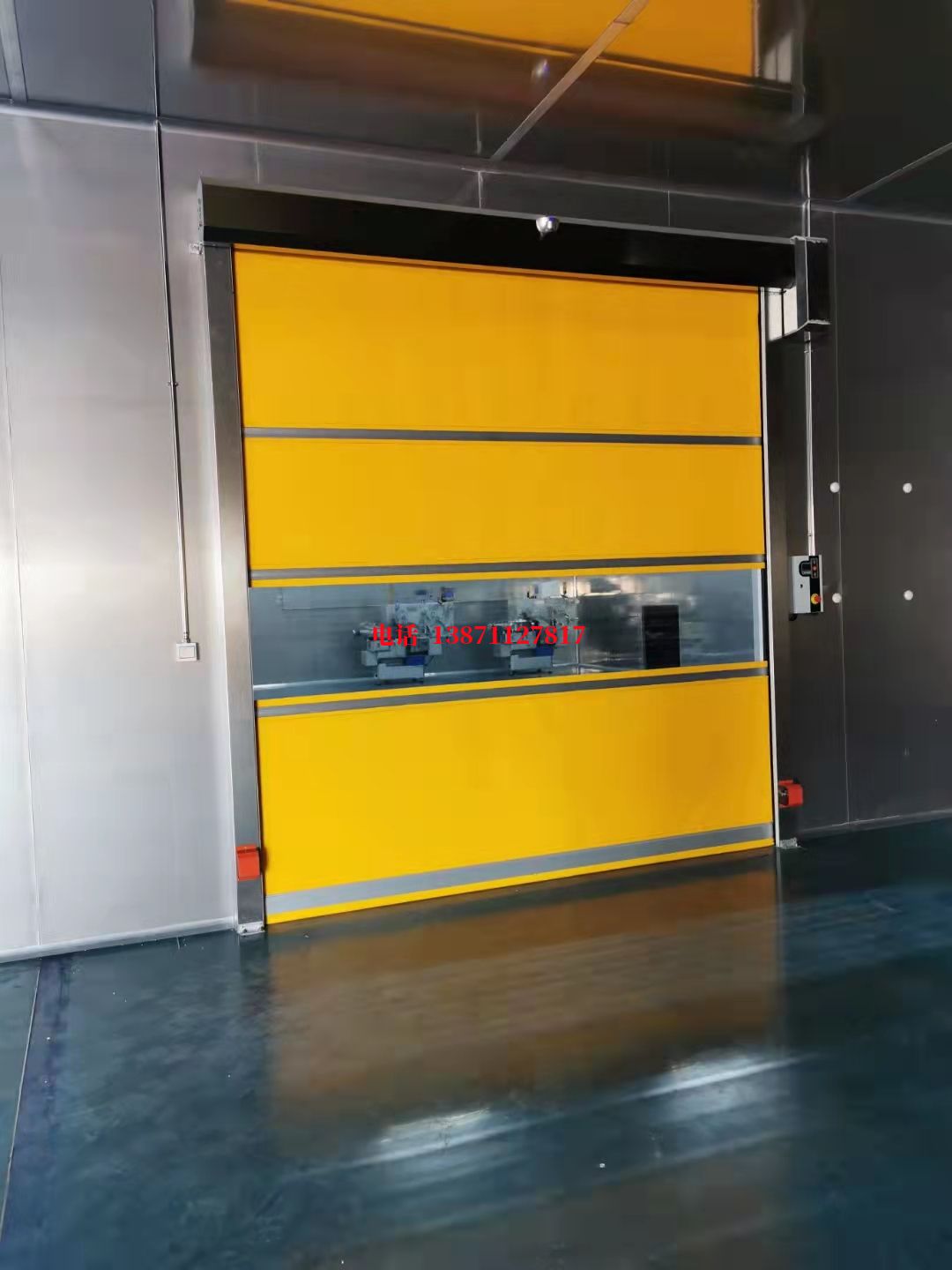 昌江PVC快卷密闭气压卷帘门