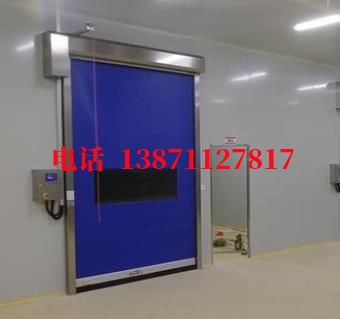 昌江PVC快卷拉链密封快速卷帘门